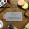 Happy Anniversary Cake Stencil | C012 by Designer Stencils | Stencils for Royal Icing, Airbrush, Dusting Powder |
